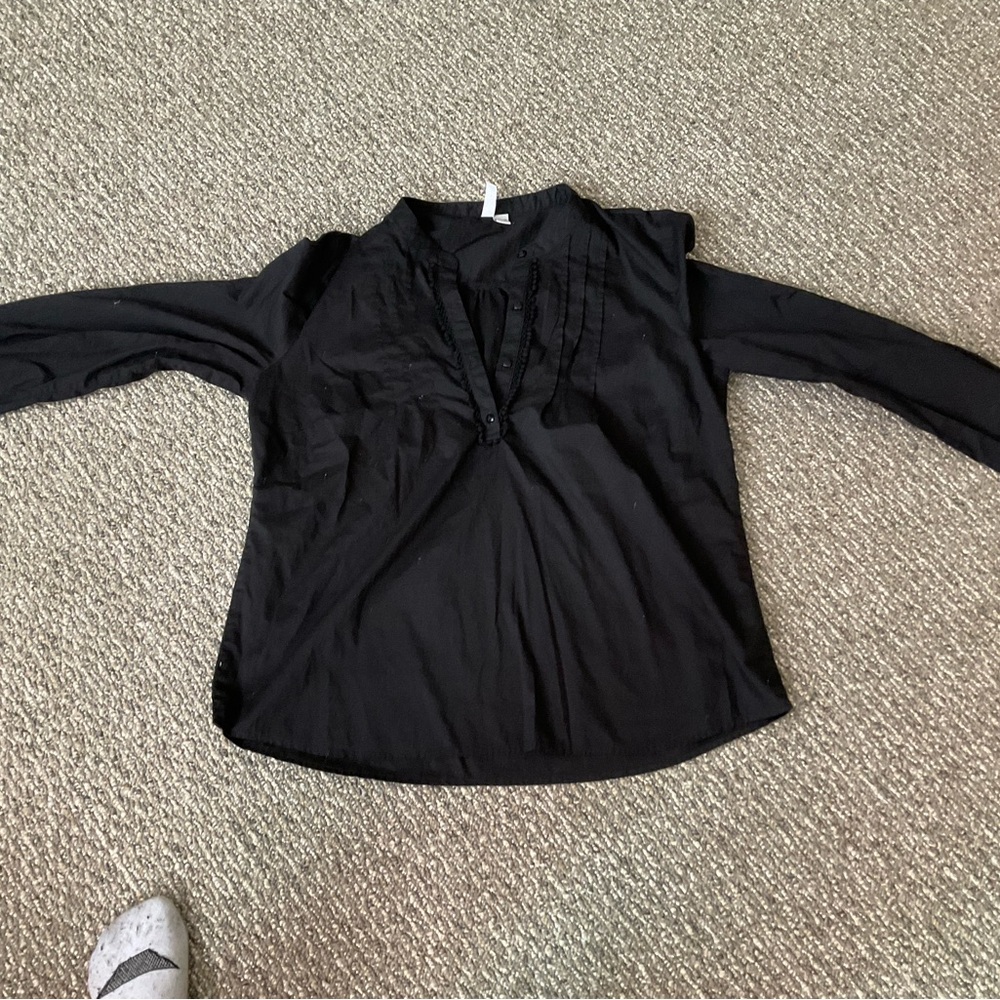 Elegant Black Women's Top